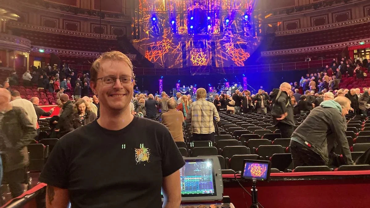 LD Alec Morris Harnesses Obsidian NX2 For Steve Hackett DVD Shoot At Royal Albert Hall