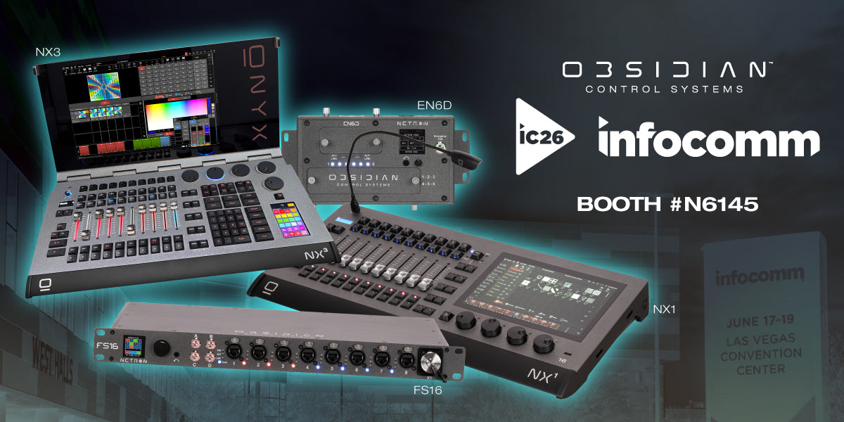 Obsidian to Showcase New NX3 Console and Netron Devices at InfoComm 2026