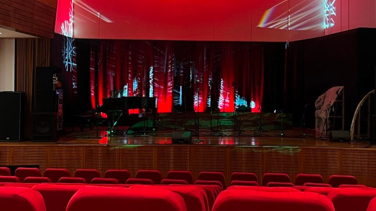 Sound Vision Lights, Elation, And Obsidian At The Gryparion Theater on Mykonos