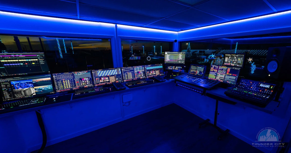 Thunder City Pro Powers Large-Scale Lighting Projects With Obsidian’s ONYX Platform
