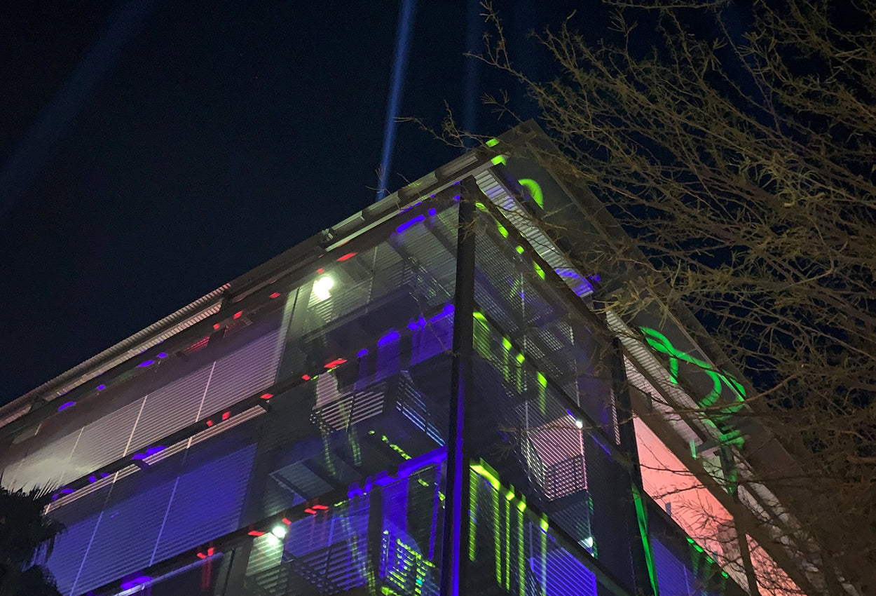 Lightswitch lights drive-thru sensory experience at Arizona State University with Elation and Obsidian