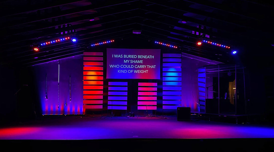 Essential Church Upgrades Lighting to All-LED Rig