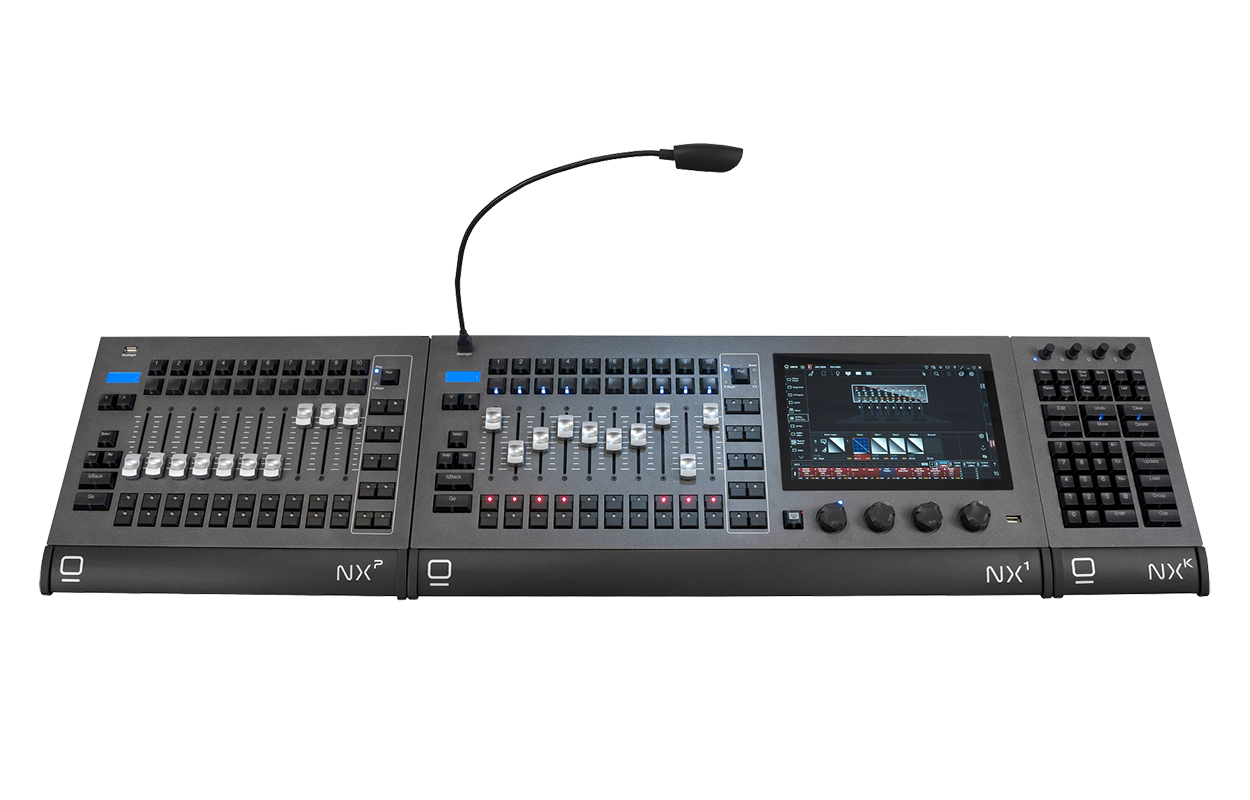 Modular NX1™ console system from Obsidian offers complete ONYX lighting control experience