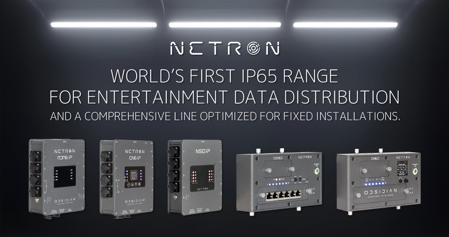 Obsidian NETRON signal distribution, intuitive NX consoles to highlight at Prolight + Sound 2024