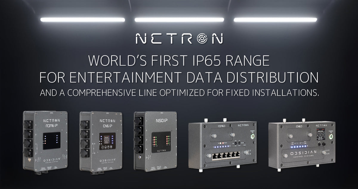 Obsidian NETRON signal distribution, intuitive NX consoles to highlight at Prolight + Sound 2024