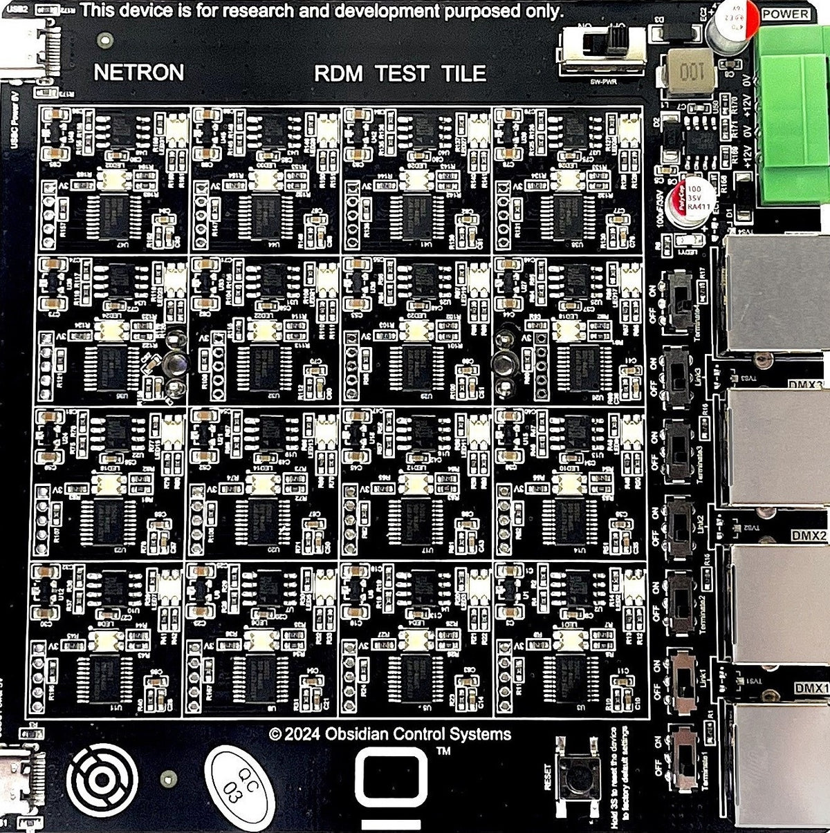 NETRON Test Tiles