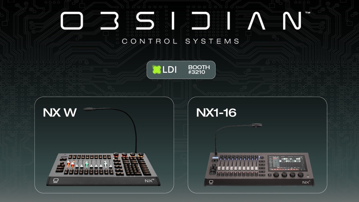 Experience The Future Of Lighting Control With Obsidian At LDI 2025