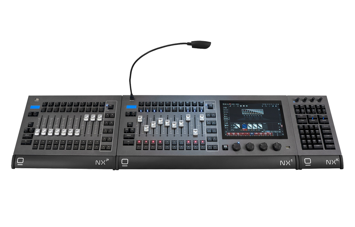 Modular NX1™ console system from Obsidian offers complete ONYX lighting control experience