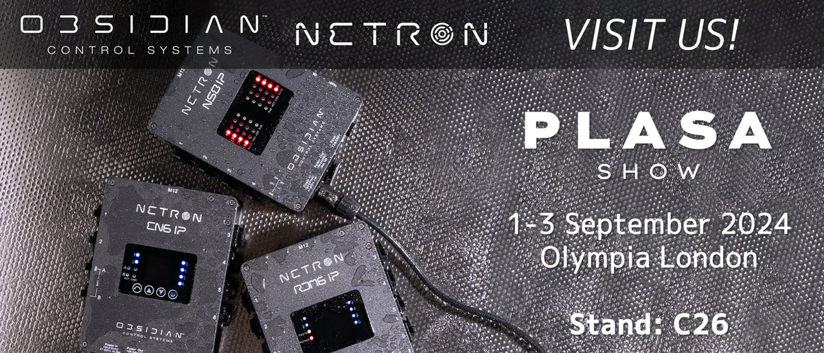 Obsidian To Show World’s First IP66 Range For Entertainment Data Distribution @ PLASA 2024
